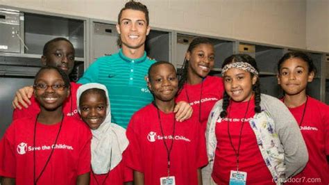 Cristiano Ronaldo's Charity Work .